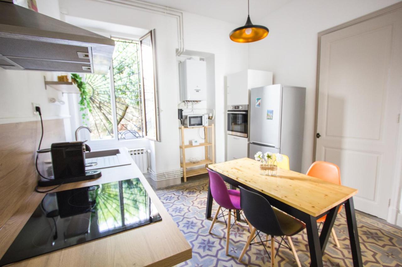 Le 62 - Spacieux T2 Avec Jardin, Parking & Tramway Grenoble Luaran gambar